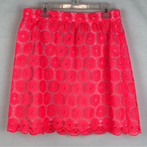 Lily Pulitzer Mini Mimosa Skirt in Fiesta Pink Size Small